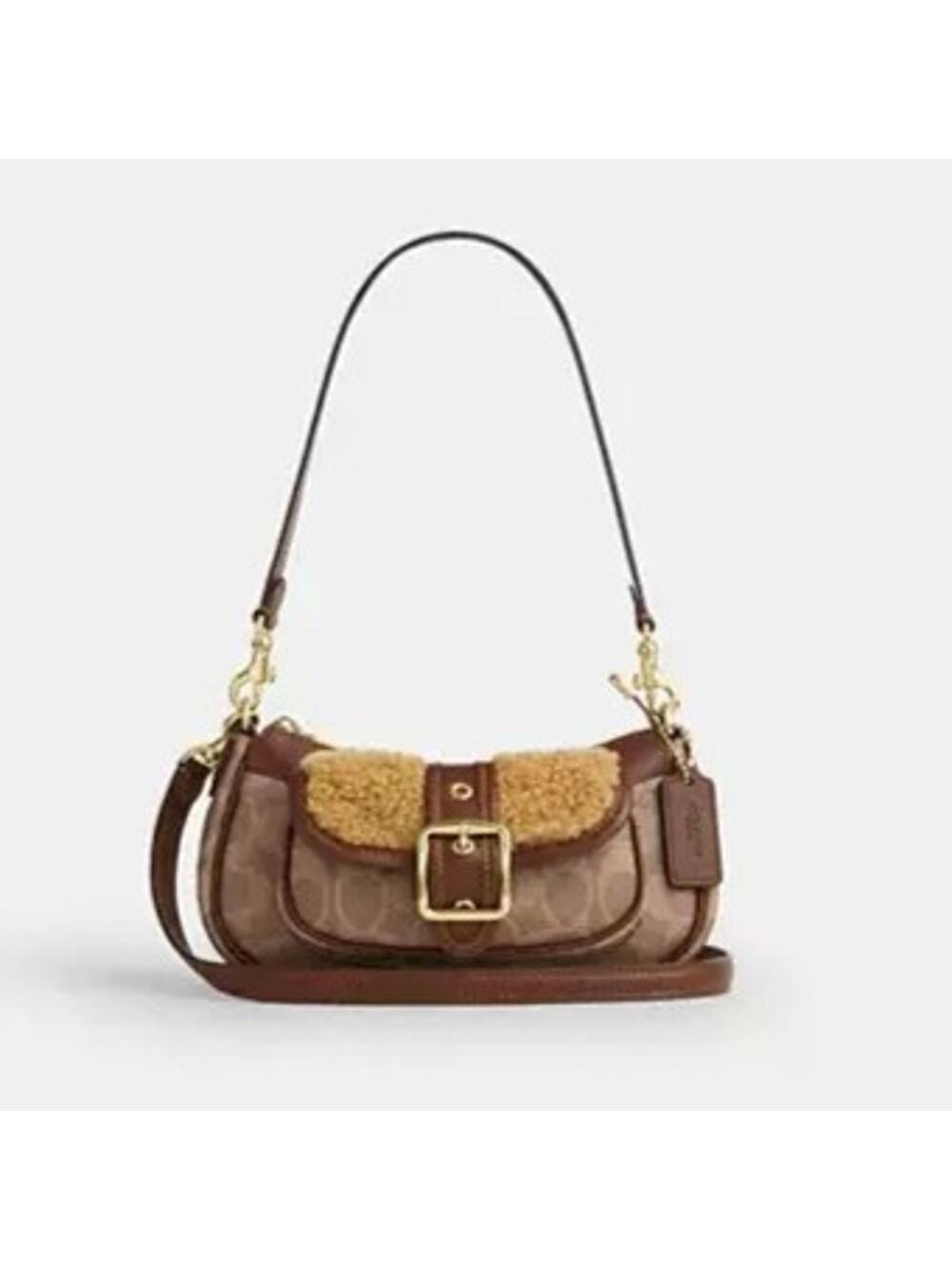 Coach Ashton Mini Shoulder Bag In Signature Canvas CDB13